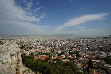 Fototapeta premium The landscape of Athens in Greece, Europe