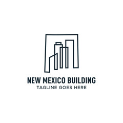 New Mexico Building Construction Logo Design