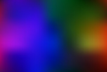 Dark Multicolor vector abstract bright pattern.