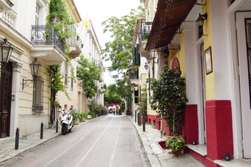 Fototapeta premium Cityscape of Athens in Greece, Europe 