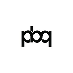 pbq letter original monogram logo design