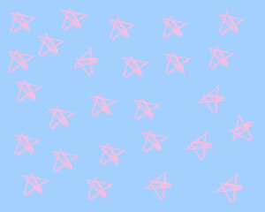 Obraz premium vector star on white background, simple illustration of a star on a background