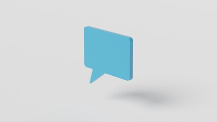 speech bubble icon 3d   wallpaper background