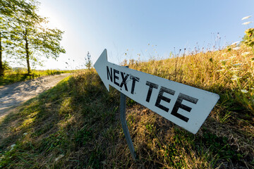 Golf - Detailaufnahme vom Golfplatz