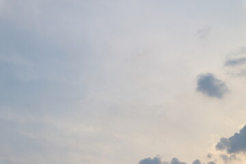 Dramatic sunset and sunrise sky for background