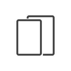 Tablet icon. Gadget symbol modern, simple, vector, icon for website design, mobile app, ui. Vector Illustration