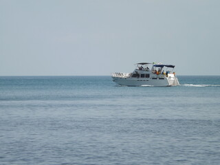 boat on the sea