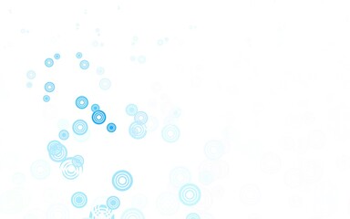 Light BLUE vector layout with circle shapes.