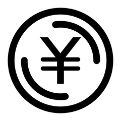 Yuan coin icon