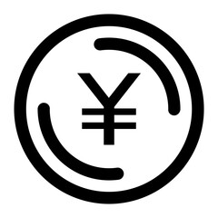 Yuan coin icon