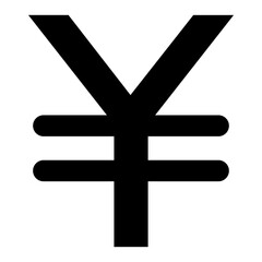 Yuan currency icon