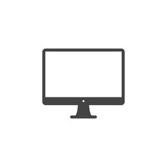 Computer icon. Monitor symbol modern, simple, vector, icon for website design, mobile app, ui. Vector Illustration