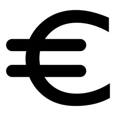 Euro currency icon