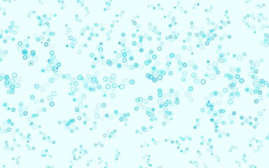 Light Yellow vector background with spots.