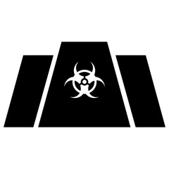 Biohazard factory icon