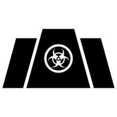 Biohazard factory icon
