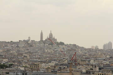 凱旋門から見たパリの街並み