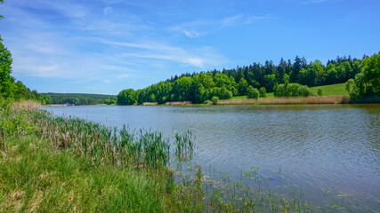 Uferblick auf See