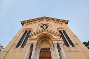 Fototapeta na wymiar La Spezia, Italy. Church Parrocchiale Sacro Cuore Di Gesu