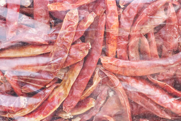 Red dried chillies