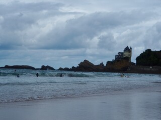 C&ocirc;te des basques Biarritz surf France 