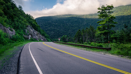 Fototapeta premium road in mountains