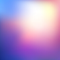 Abstract colorful background. Blurred sunset backdrop. Vector illustration for your graphic design, banner, poster or party flyer, website