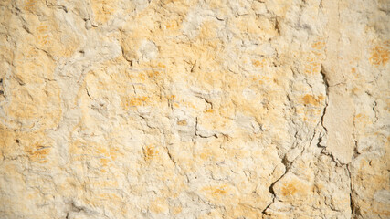 Wall facade, gradient beige, textured, for background