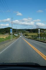 Fototapeta na wymiar Blur image of highway in Japanese city