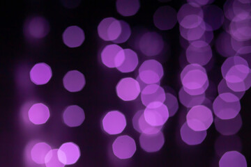 Lights background purple