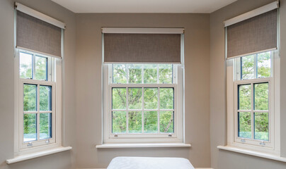 Fototapeta premium Modern nice windows in a house