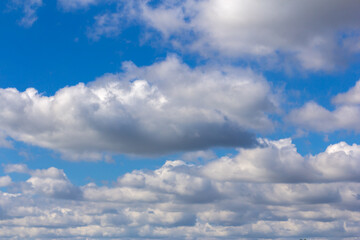 Fototapeta na wymiar Blue sky and white clouds.