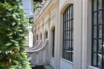 facade of an old building