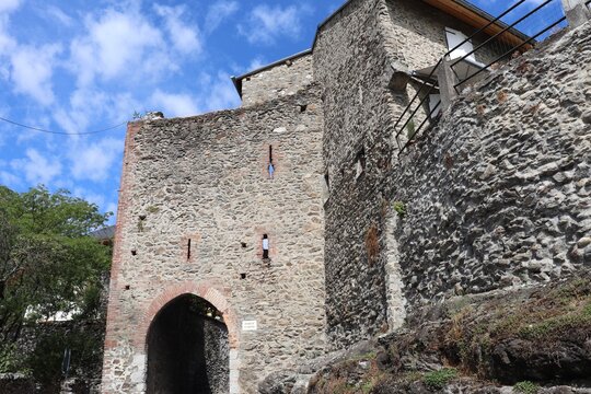 Les fortifications de Conflans, cit&eacute; m&eacute;di&eacute;vale d'Albertville, ville d'Albertville, d&eacute;partement Savoie, France