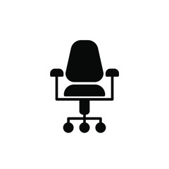 Chair office icon template