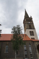 Fototapeta na wymiar St.-Nicolai-Kirche Oranienburg