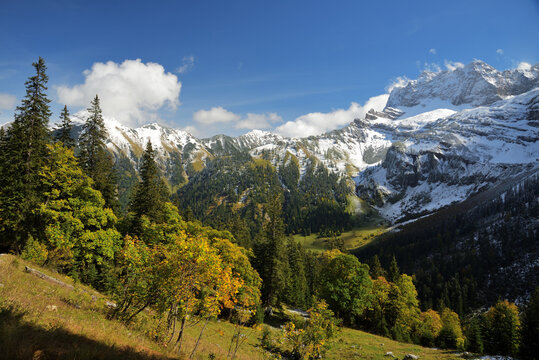Goldener Herbst im Karwendel