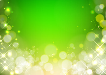 Fototapeta na wymiar Vector transparent glitter light background. abstract background with bokeh.