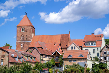 parish church of St. Marien in Plau am See, Germany