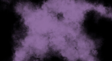 Wisteria Fog or smoke color isolated background for effect, text or copyspace.