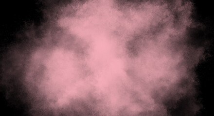 Blush Fog or smoke color isolated background for effect, text or copyspace.