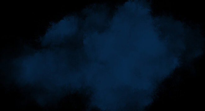 Demin Fog or smoke color isolated background for effect, text or copyspace.