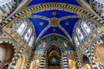 Fototapeta na wymiar Milano, chiesa basilica di Sant'Eufemia