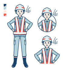 simple reflection vest man_anger