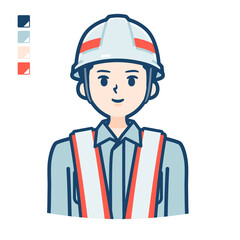 simple reflection vest man_upper-body