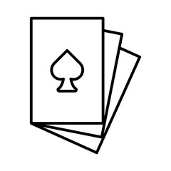 Playing cards symbol