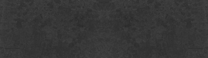 black stone concrete texture background anthracite panorama banner long	