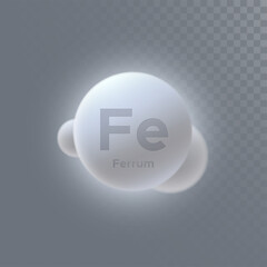 Ferrum mineral icon