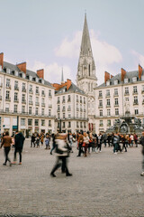 place royale &agrave; Nantes, France