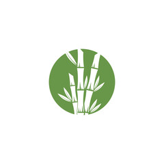 Bamboo Logo Template vector icon